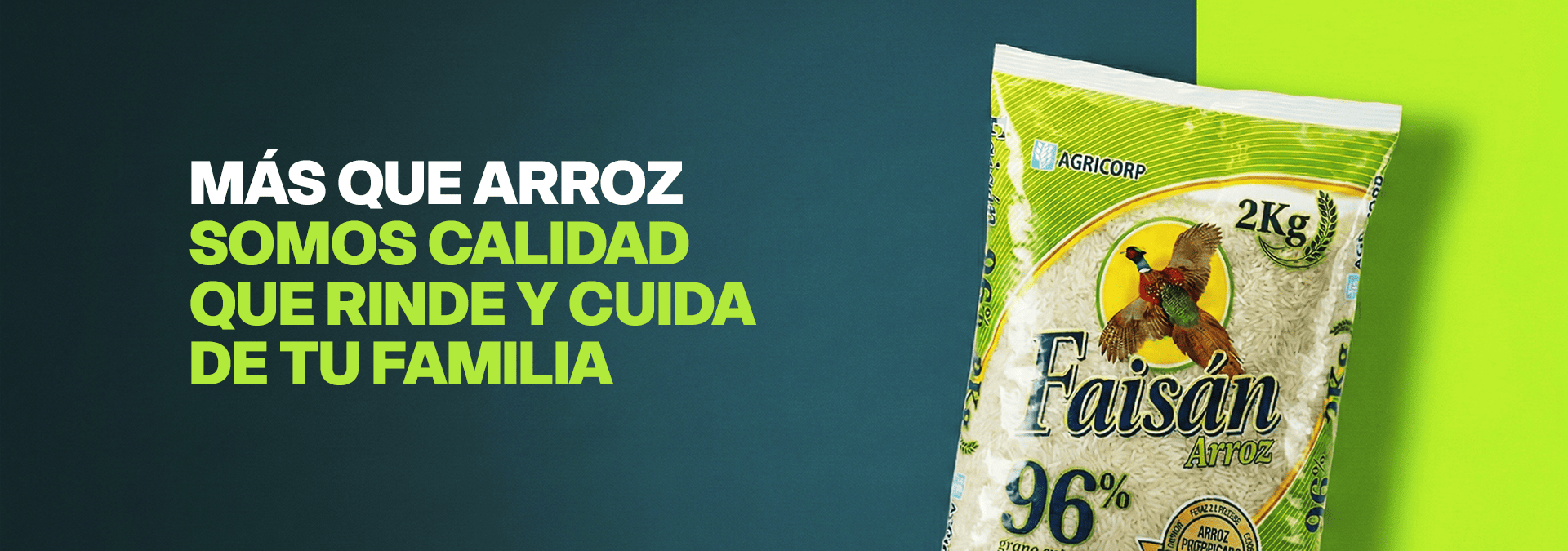 Arroz Faisán Banner 1