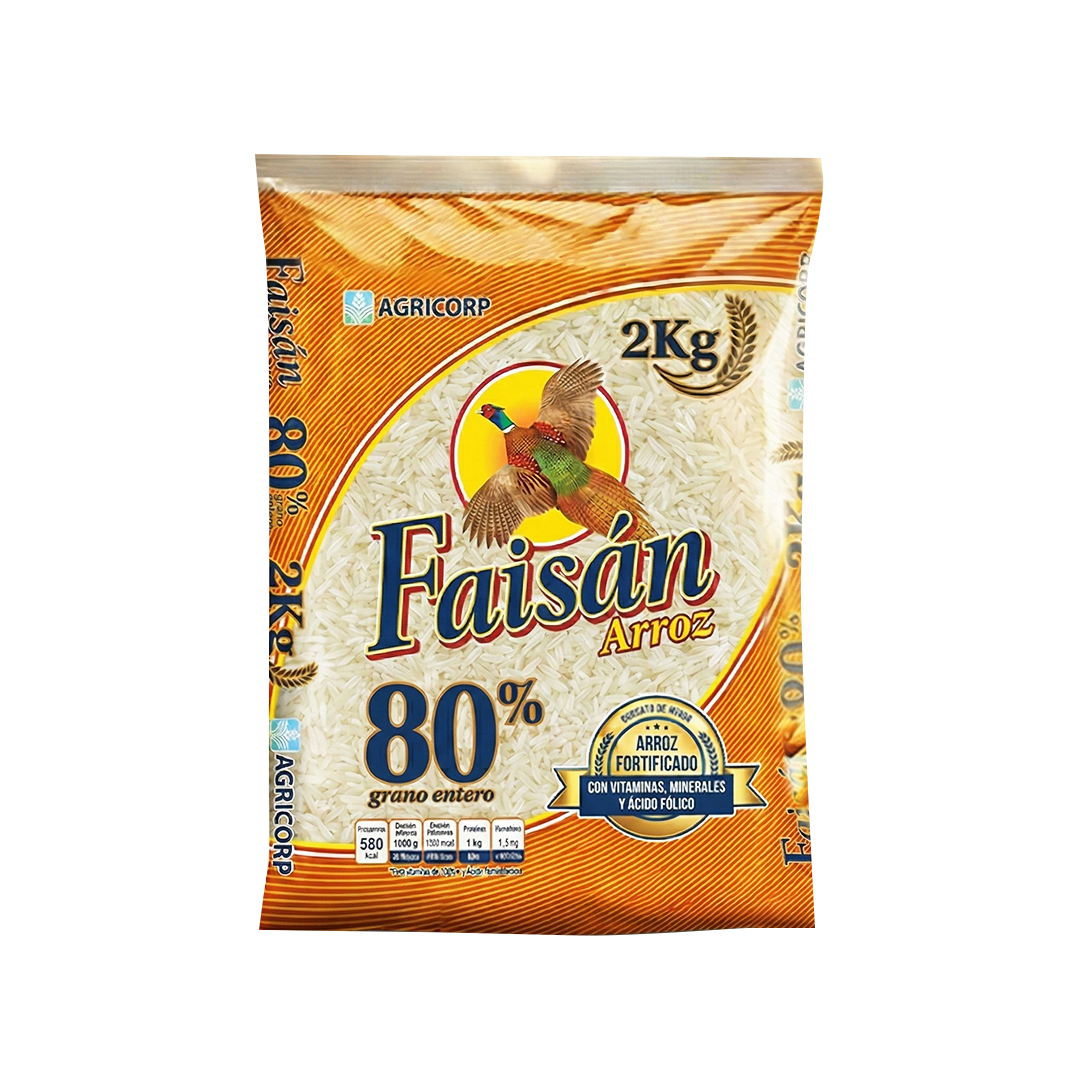ARROZ FAISÁN 80% 2kg