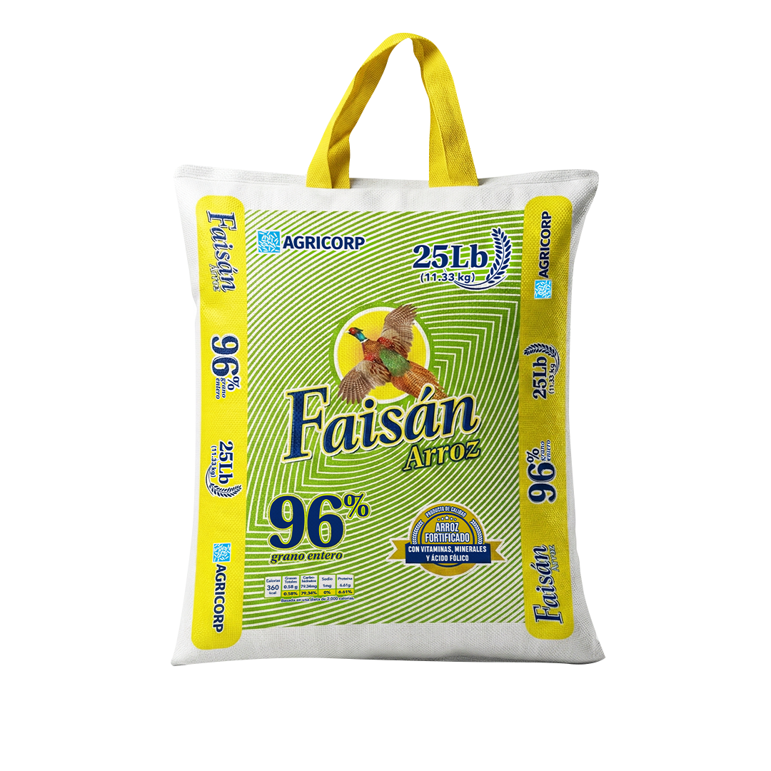 ARROZ FAISÁN 96% 25lb