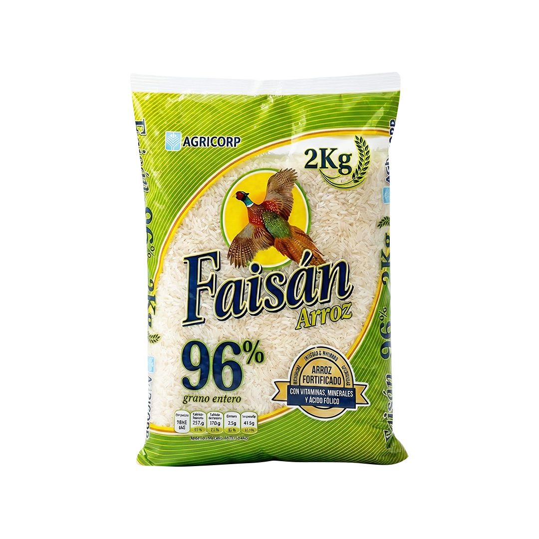 ARROZ FAISÁN 96% 2kg