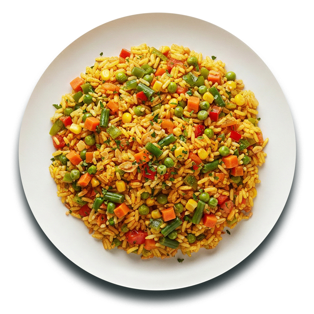 Arroz a la jardinera